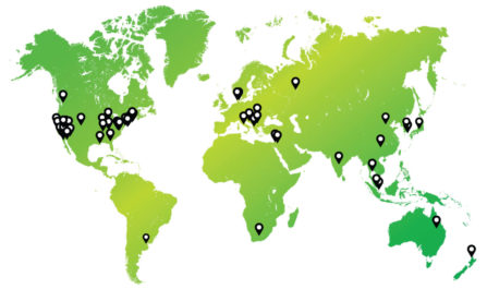making impact across globe map